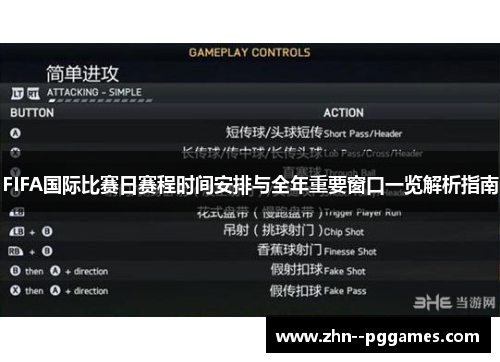 FIFA国际比赛日赛程时间安排与全年重要窗口一览解析指南 FIFA国际比赛日赛程时间安排与全年重要窗口一览解析指南
